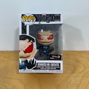 Funko Venomized Mr. Fantastic Figure - Red and Blue